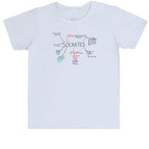 Camiseta Infantil Mapa mental de Sócrates Camiseta Infantil Mapa mental de Sócrates
