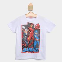 Camiseta Infantil Marvel Avengers Menino