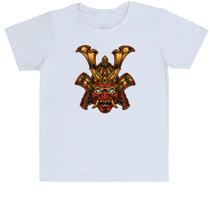 Camiseta Infantil Mascara Rubra de Samurai