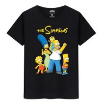 Camiseta Infantil Masculina Algodão Os Simpsons