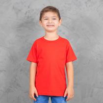 Camiseta Infantil Masculina Básica Pulla Bulla Lisa Vermelha Camiseta Infantil Masculina Básica Pulla Bulla Lisa Vermelha