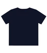 Camiseta Infantil Masculina Básica Rovitex Kids Azul