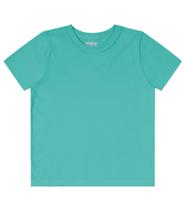 Camiseta Infantil Masculina Básica Rovitex Kids Verde - Rovitex Kids Básicos