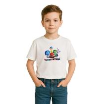 Camiseta Infantil Masculina Divertidamente Lançamento Imperdível