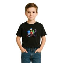 Camiseta Infantil Masculina Divertidamente Lançamento Imperdível
