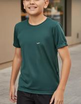 Camiseta Infantil Masculina Dry Fit Elite Básica Conforto Leveza
