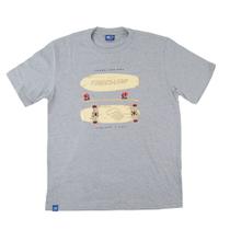 Camiseta Infantil Masculina FreeSurf MC Cinza Mescla - 13040