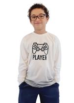 Camiseta Infantil Masculina Gamer Vrasalon