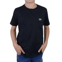 Camiseta Infantil Masculina King&Joe Básica Preta - CA0000