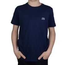 Camiseta Infantil Masculina King&Joe Logomania Azul - CA000 Camiseta Infantil Masculina King&Joe Logomania Azul - CA000