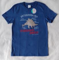 Camiseta Infantil Masculina Manga Curta Dinossauro Malwee Kids Camiseta Infantil Masculina Manga Curta Dinossauro Malwee Kids