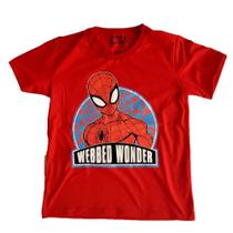 Camiseta Infantil Masculina Manga Curta Homem Aranha 12 Anos - Basic + Camiseta Infantil Masculina Manga Curta Homem Aranha 12 Anos - Basic +