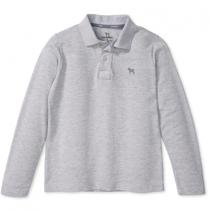 Camiseta Infantil Masculina Manga Longa Lisa Gola Polo Charpey Basica Usar Calça Jeans Confortável Camiseta Infantil Masculina Manga Longa Lisa Gola Polo Charpey Basica Usar Calça Jeans Confortável