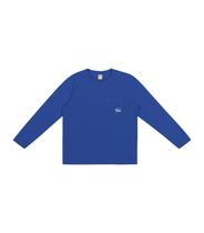 Camiseta Infantil Masculina Manga Longa Trick Nick Azul