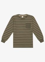 Camiseta Infantil Masculina Manga Longa Trick Nick Verde Camiseta Infantil Masculina Manga Longa Trick Nick Verde