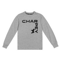 Camiseta Infantil Masculina Meia Malha Confortável Elegante Na Moda Manga Longa Gola Redonda