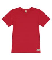 Camiseta Infantil Masculina Meia Malha Trick Nick Vermelho