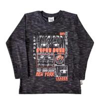 Camiseta Infantil Masculina ML Brincar é Arte