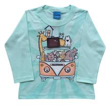 Camiseta Infantil Masculina ML WRK