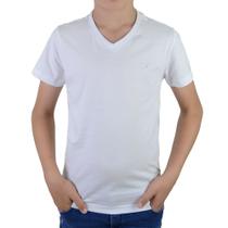 Camiseta Infantil Masculina Ogochi Essencial MC Branca 0060