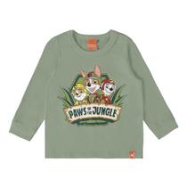 CAMISETA INFANTIL MASCULINA PATRULHA CANINA MALWEE-Tamanho 3