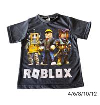 Camiseta infantil masculina Roblox
