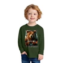 Camiseta Infantil Masculino Manga Longa em Meia Malha Kyly Camiseta Infantil Masculino Manga Longa em Meia Malha Kyly