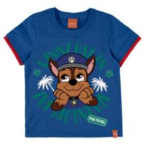 Camiseta Infantil Masculino Patrulha Canina, Manga Curta, Malwee Kids Nickelodeon