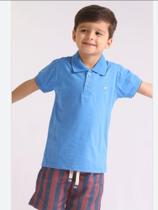 Camiseta infantil masculino polo