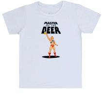 Camiseta Infantil Master of the beer Camiseta Infantil Master of the beer