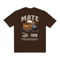 Camiseta infantil MATE unissex streetwear camisa