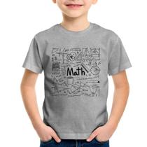 Camiseta Infantil Matemática - Foca na Moda