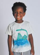 Camiseta infantil meia manga Alphabeto Camiseta infantil meia manga Alphabeto