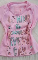 Camiseta infantil menina tamanho 01 Camiseta infantil menina tamanho 01