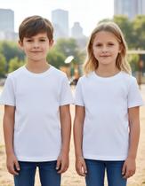 Camiseta Infantil Menino 100% algodão Camisa Básica