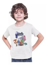 Camiseta Infantil Menino 100% Algodão Divertida Mente 2