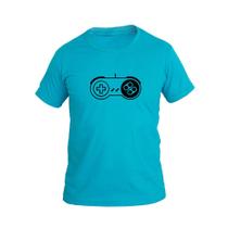 Camiseta Infantil Menino Algodão Estampa Controle Casual