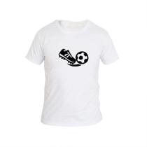 Camiseta Infantil Menino Algodão Futebol Casual Dia a Dia