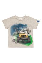 Camiseta Infantil Menino Aventura de 4 Rodas Elian - 221339