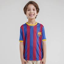Camiseta Infantil Menino Barcelona Illuvium Azul Original