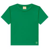 Camiseta Infantil Menino Básica Milon Cor:VerdeTamanho:1 Camiseta Infantil Menino Básica Milon Cor:VerdeTamanho:1