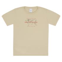 Camiseta Infantil Menino - Bege - 52355-1225 Camiseta Infantil Menino - Bege - 52355-1225