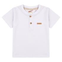 Camiseta Infantil Menino Botão Fantoni Festa Tam 1 ao 8 Camiseta Infantil Menino Botão Fantoni Festa Tam 1 ao 8