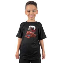 Camiseta Infantil Menino Camisa Estampa Jiraiya gamabunta Geek