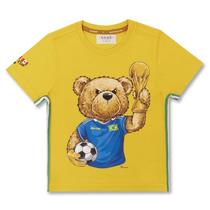 Camiseta Infantil Menino Copa do Mundo 8076 Dame Camiseta Infantil Menino Copa do Mundo 8076 Dame