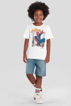 Camiseta infantil menino do Homem-Aranha Brandili
