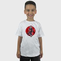 Camiseta Infantil Menino Estampa itachi Mangekyo Sharingan Geek