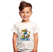 Camiseta Infantil Menino Estampada