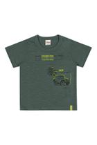 Camiseta Infantil Menino Estampada Viagem Elian - 221337