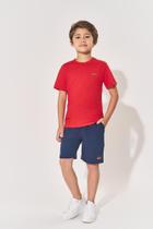 Camiseta Infantil Menino Forward Vermelho Divertto